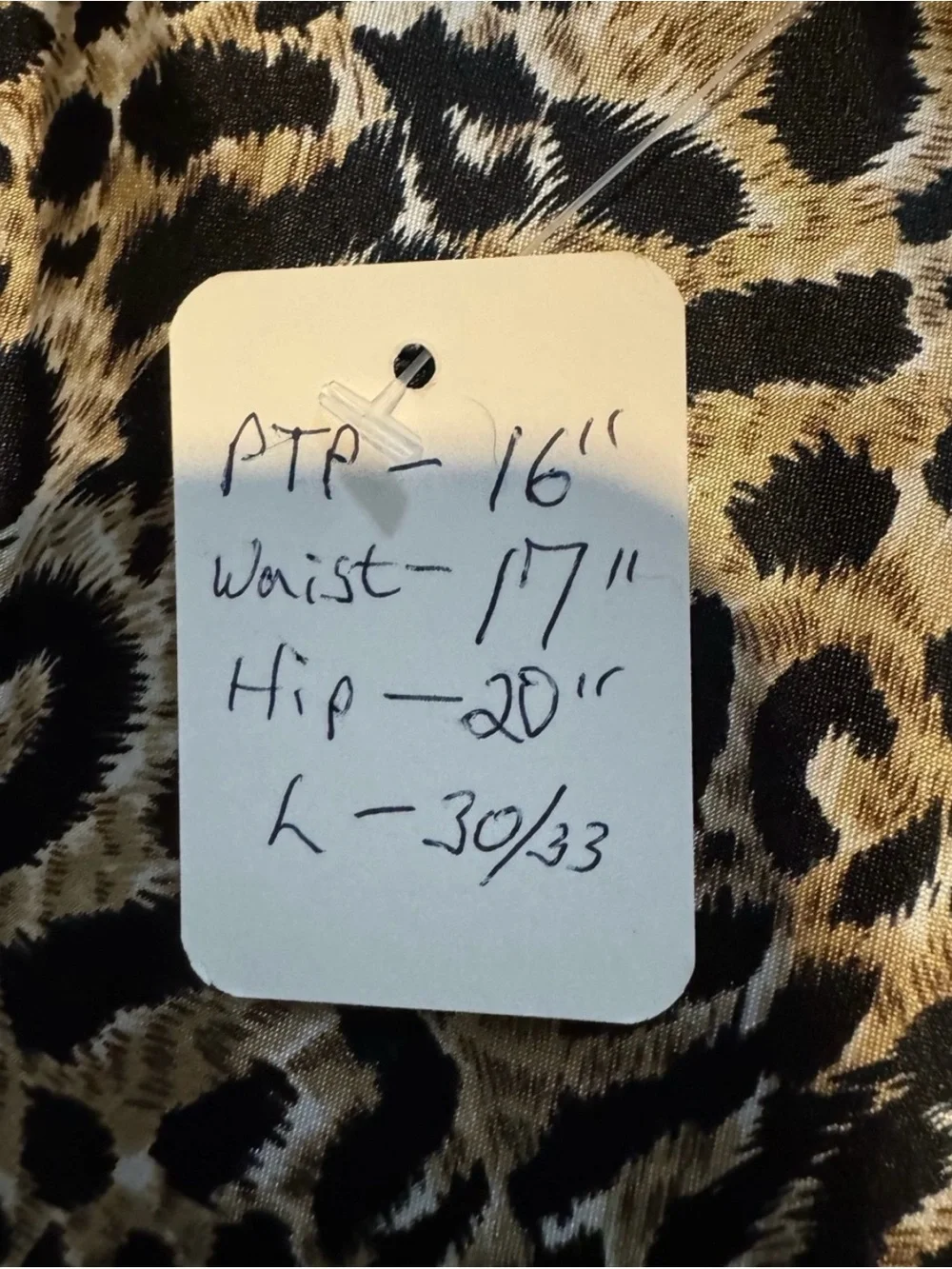Delicates Leopard Print Satin Chemise Nightgown | Petite Medium